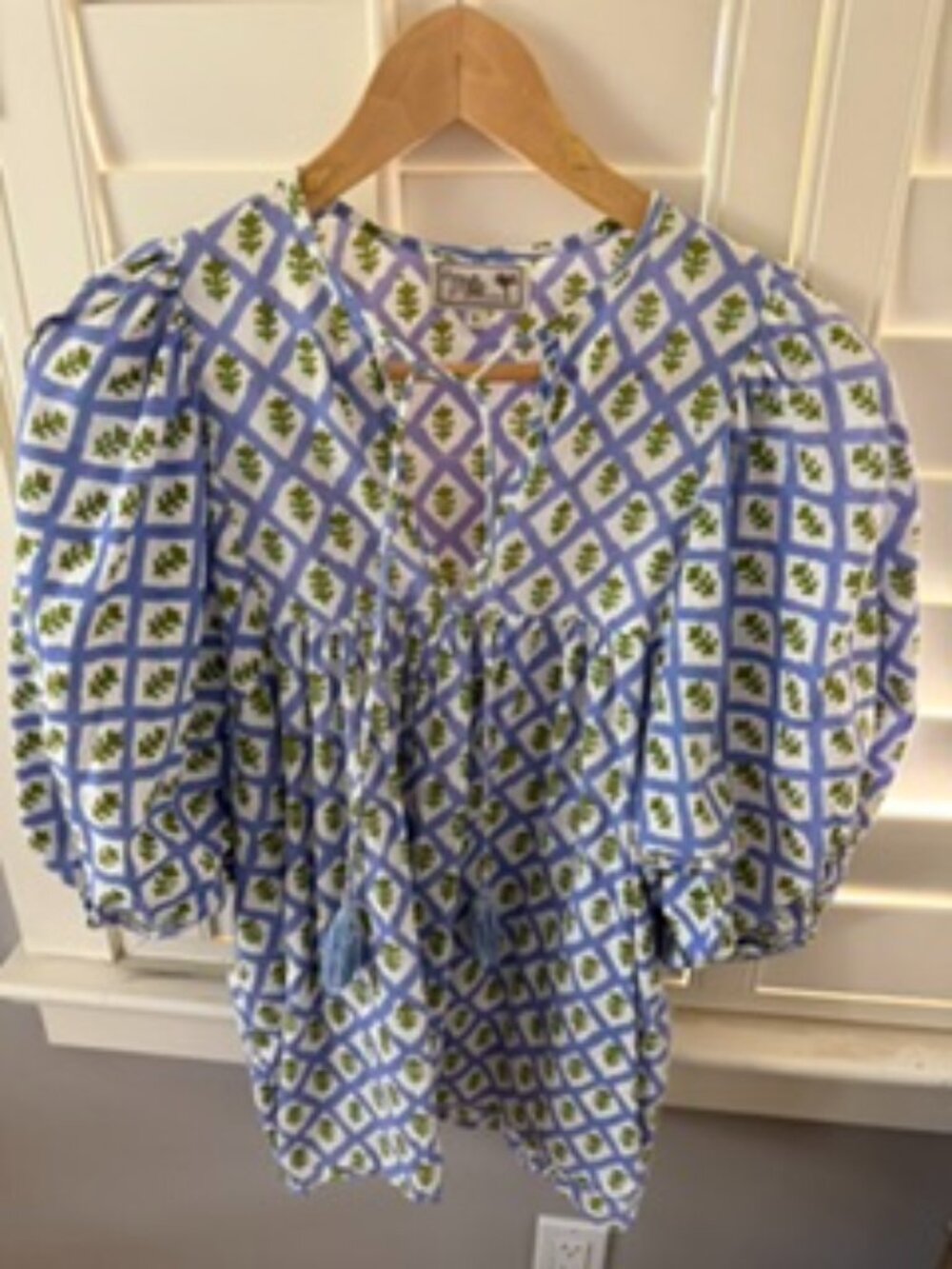 MILLE Palm Trellis Thalia Top S